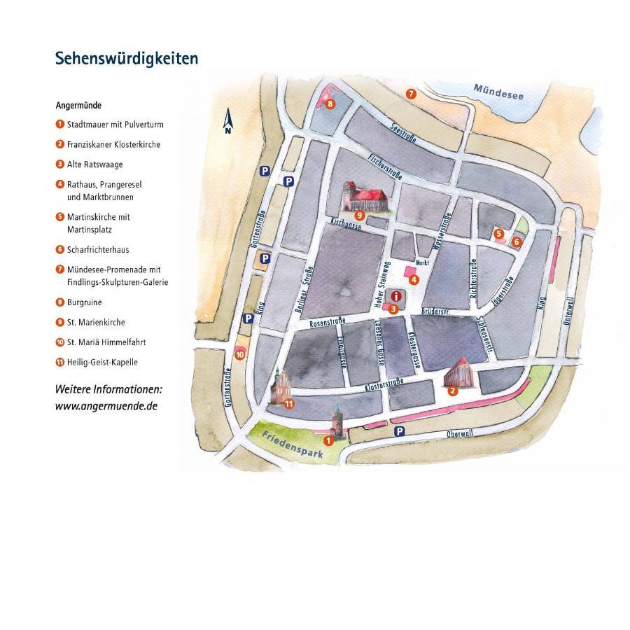 Martinsgarten Angermunde Exterior foto